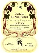Languedoc-La Clape-Dom PechRedon 1986